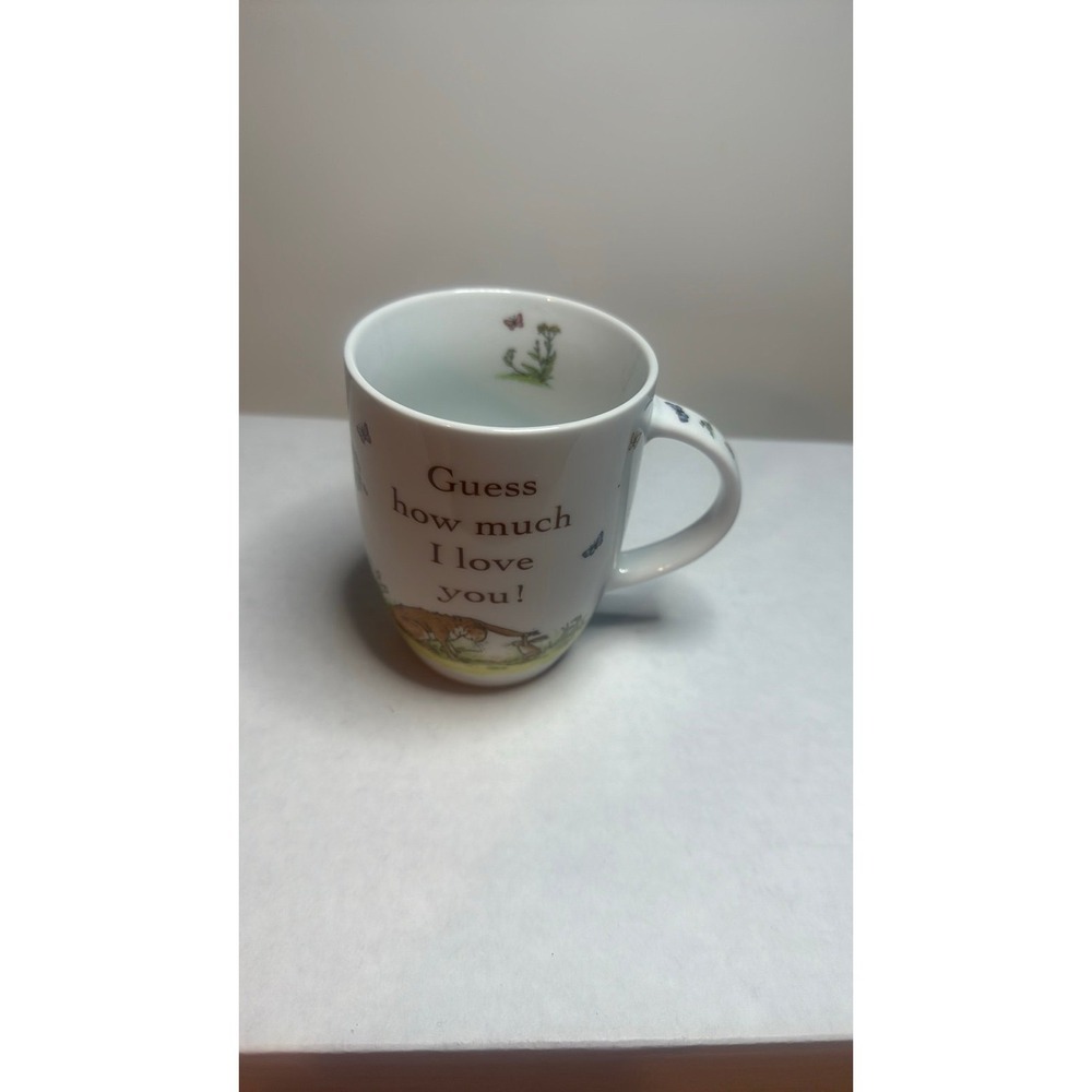 "Guess How Much I Love You" Bunny Rabbit Spring Mug Cup Konitz 2008